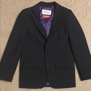 OppoSuits Boys 8Y Classic Black Blazer